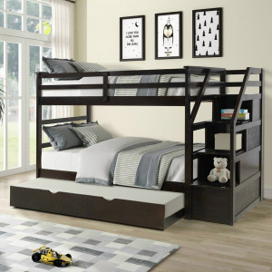 165 Eps : Giường 3 Tầng Cầu Thang Liên Hợp - 1m